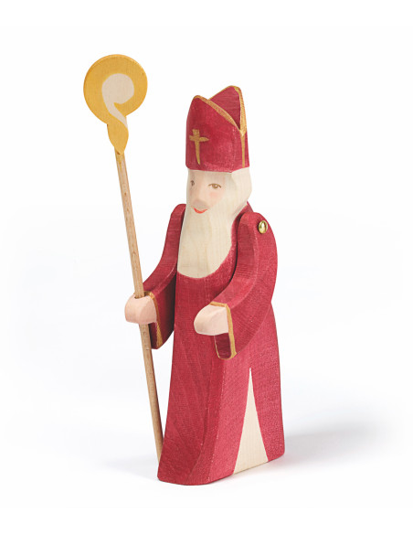 Sinterklaas met staf bewegende armen Ostheimer