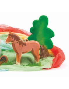 Bruin paard Ostheimer 2