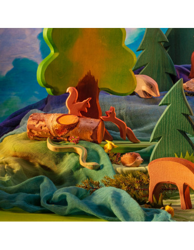 Rennende eekhoorn Ostheimer