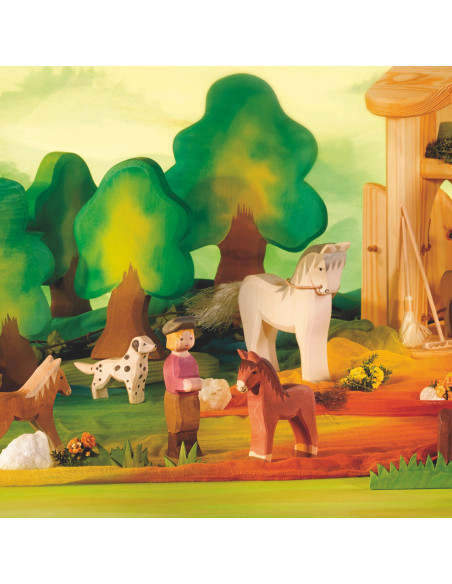 Veulen bruin Ostheimer