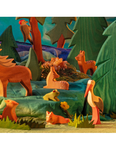 Herten kalfje staand Ostheimer