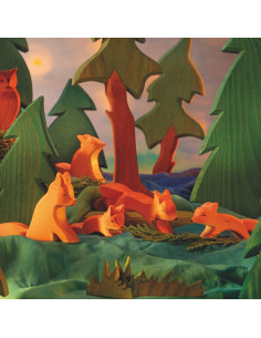 Rennende vos Ostheimer 2