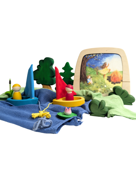 Katoenen seizoenstafel doeken zomer - Ostheimer