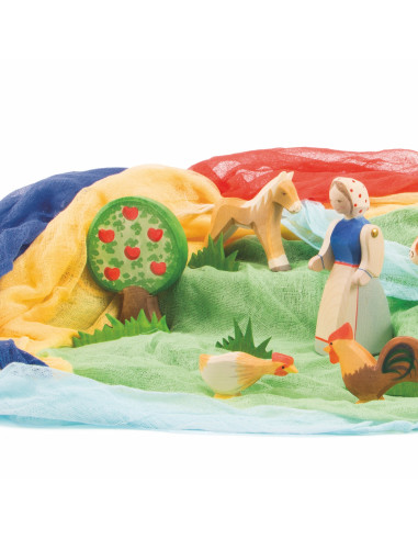 Katoenen seizoenstafel doeken zomer - Ostheimer