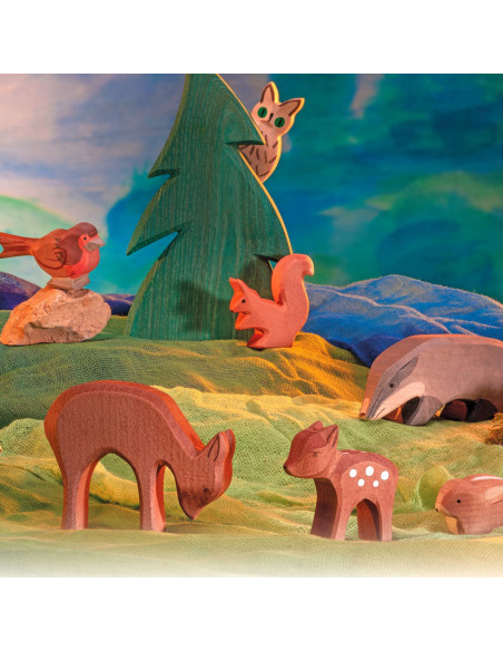 Zittende eekhoorn Ostheimer