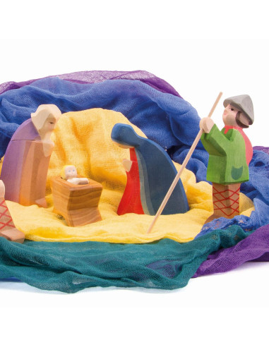 Katoenen seizoenstafel doeken kerst - Ostheimer