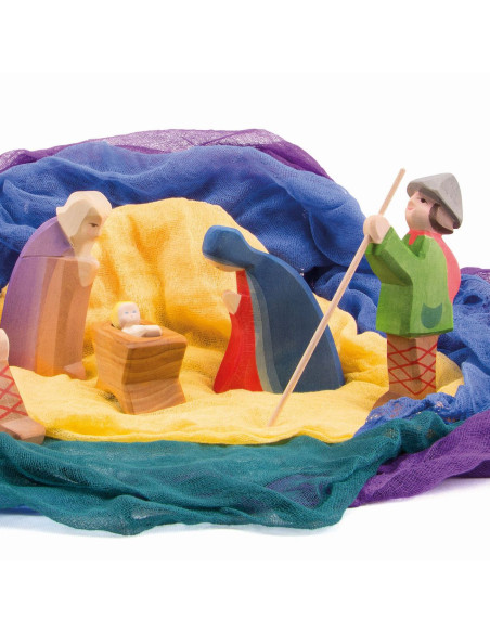 Katoenen seizoenstafel doeken kerst - Ostheimer