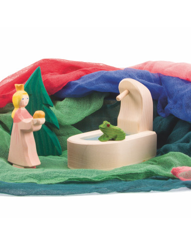 Katoenen seizoenstafel doeken sprookjes -...