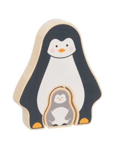 Mini puzzel pinguin