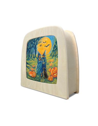 Halloween plaat voor seizoenslamp Kapitein Kalk