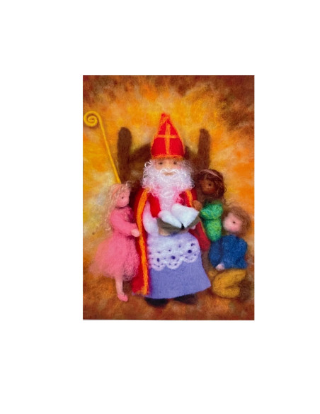 Ansichtkaart Sinterklaas Het Wol Feetje