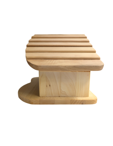 Houten stal groot