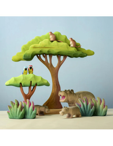 Nijlpaarden set Bumbu Toys