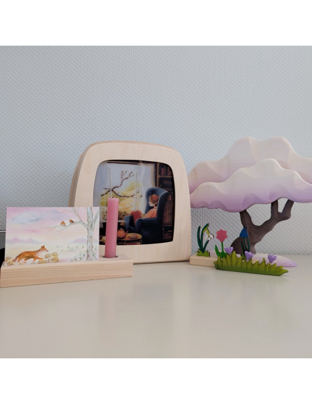 Lente raam plaat voor in seizoenslamp Esther Bennink