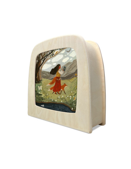 Lezen plaat voor seizoenslamp Tijana Draws