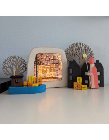 Sinterklaas met staf Ostheimer