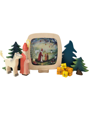 Sinterklaas met staf Ostheimer