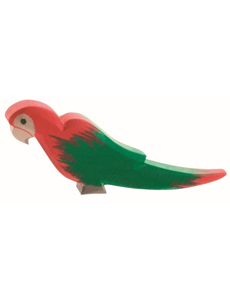 Papegaai rood/groen Ostheimer