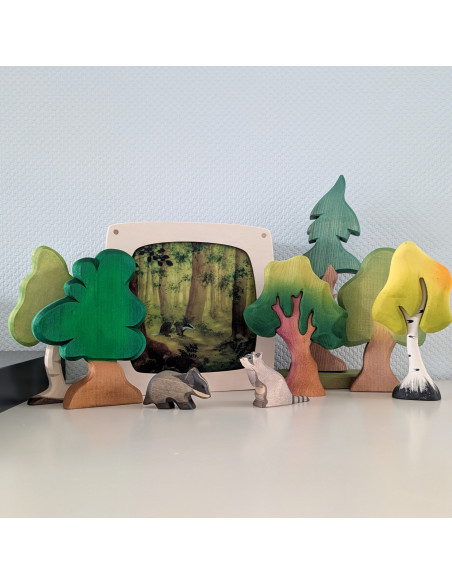 Das in bos plaat voor seizoenslamp Daniela Drescher