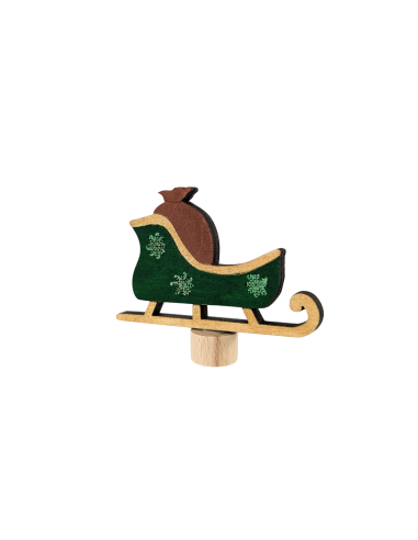 Kerstman slee steker