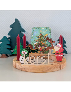 Kerstman steker 2