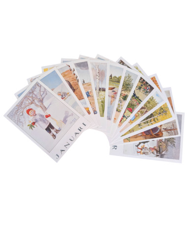 Maand ansichtkaarten Elsa Beskow