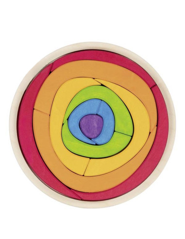Puzzel rond raam