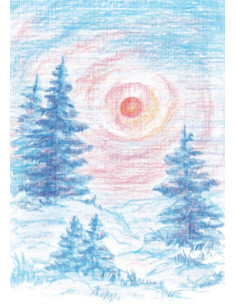 Ansichtkaart winter Wolfgang Bach