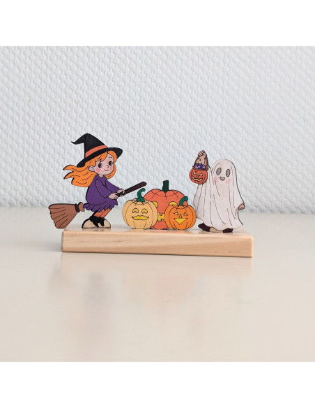 Halloween spook steker