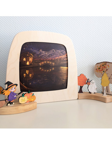 Halloween spook steker