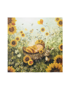 Baby bijtje plaat voor seizoenslamp Bijdehansje