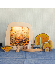 Baby bijtje plaat voor seizoenslamp Bijdehansje 2