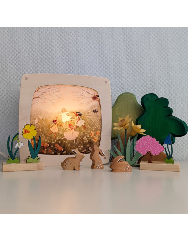 Lente dans plaat voor seizoenslamp Robin Pieterse