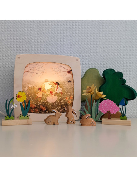 Lente dans plaat voor seizoenslamp Robin Pieterse