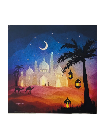 Paleis plaat voor seizoenslamp Vogel Geluk