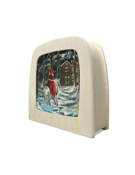 Sinterklaas plaat voor seizoenslamp Kapitein Kalk