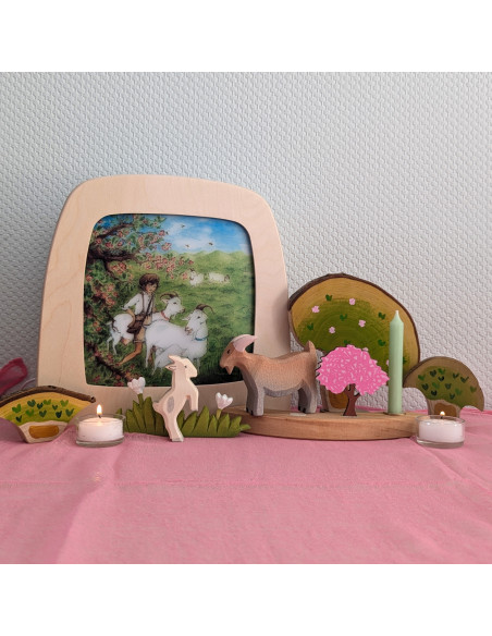 Lente-, herfstbomen set