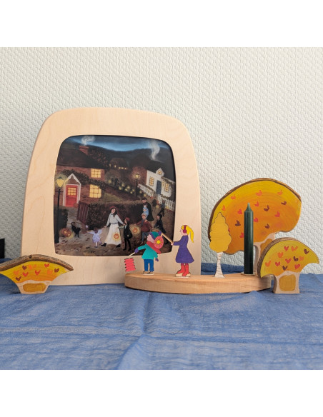 Sint Maarten meisje steker