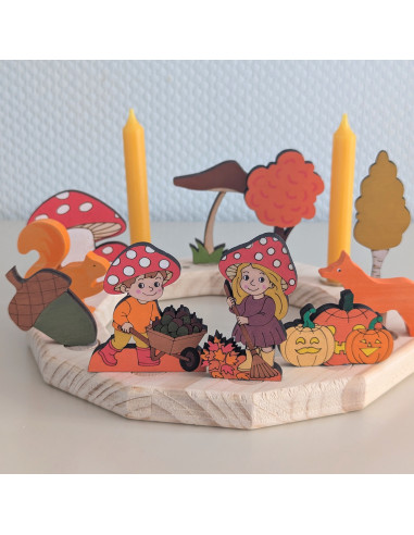 Eikel steker voor verjaardagsring