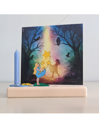 Sterren houder verjaardagsring