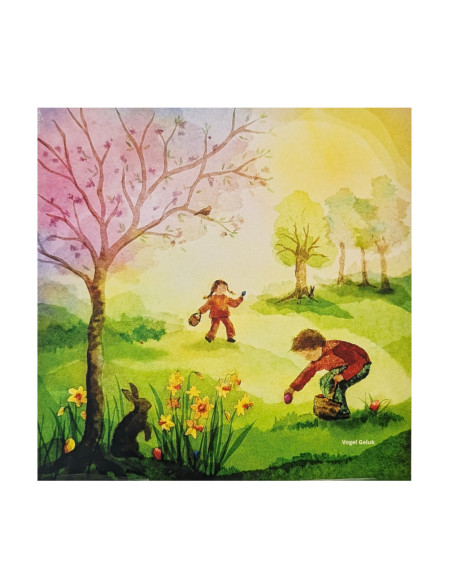 Eieren rapen plaat voor seizoenslamp Vogel Geluk