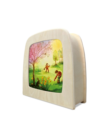 Eieren rapen plaat voor seizoenslamp Vogel Geluk