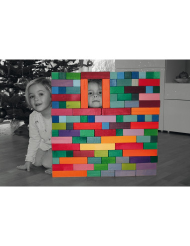 Bouwblokken groot trap