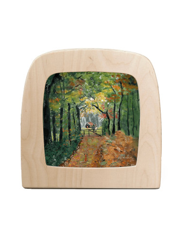 Herfstbos plaat voor seizoenslamp Gwenn's...