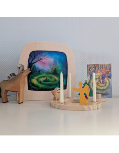 Ansichtkaart advent Ilona Bock 2