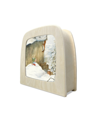 Sneeuw plaat voor seizoenslamp Daniela Drescher