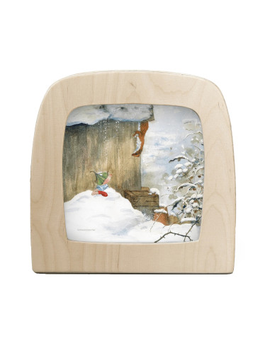 Sneeuw plaat voor seizoenslamp Daniela Drescher