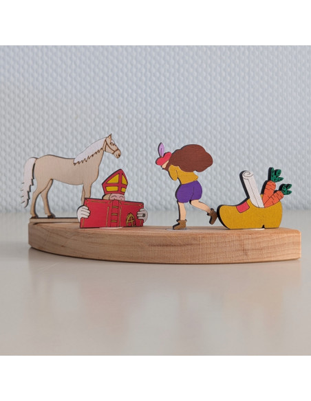 Schoen zetten steker