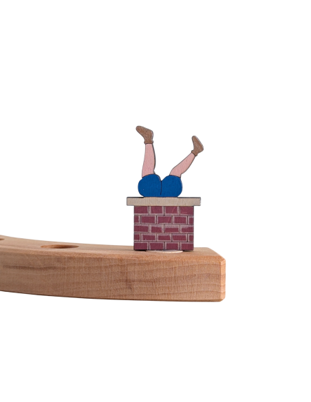 Schoorsteen Piet steker