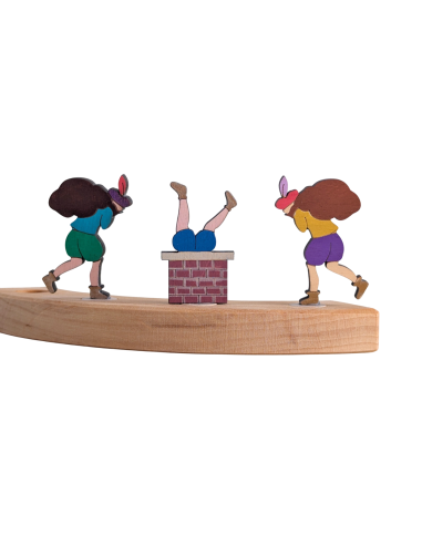 Schoorsteen Piet steker